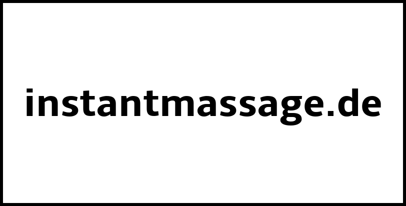 instantmassage.de