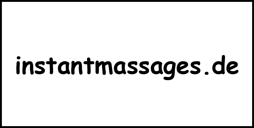 instantmassages.de