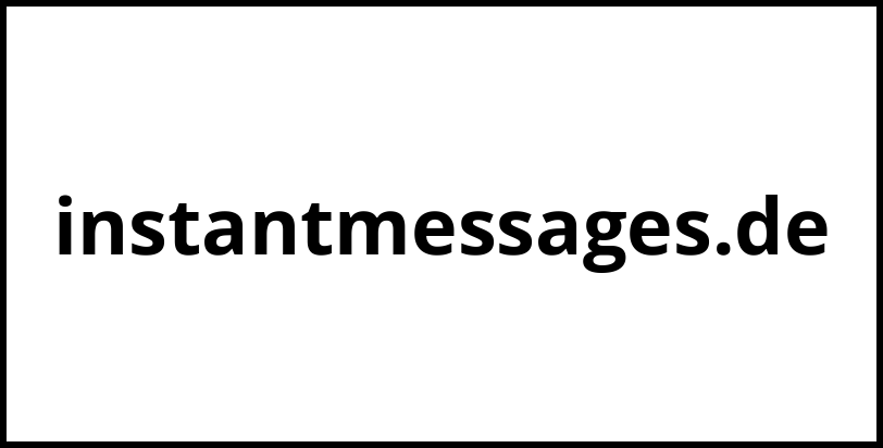 instantmessages.de
