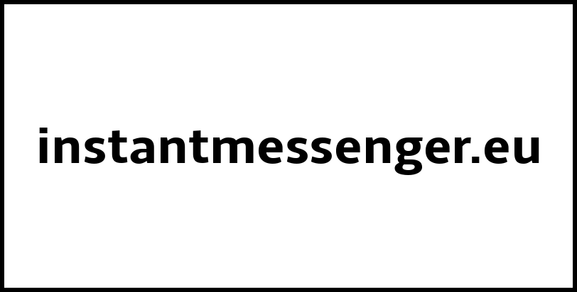 instantmessenger.eu