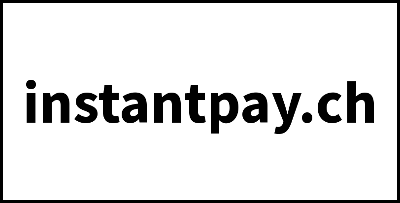 instantpay.ch
