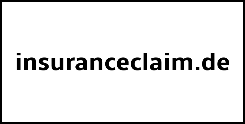 insuranceclaim.de
