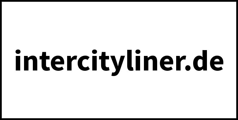 intercityliner.de