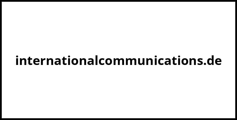 internationalcommunications.de