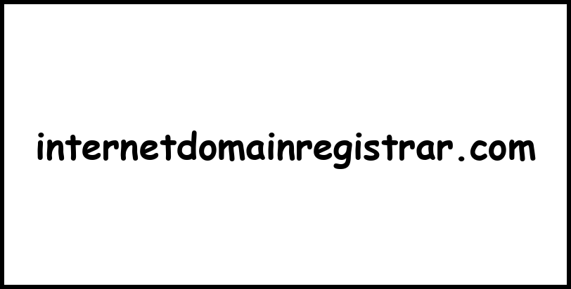 internetdomainregistrar.com