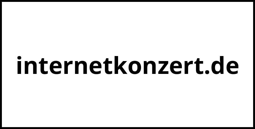 internetkonzert.de