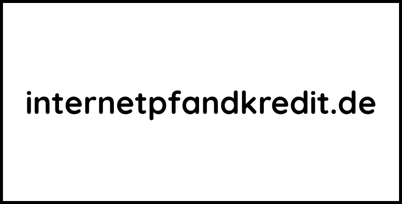 internetpfandkredit.de