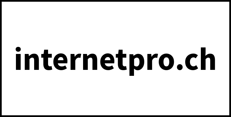 internetpro.ch