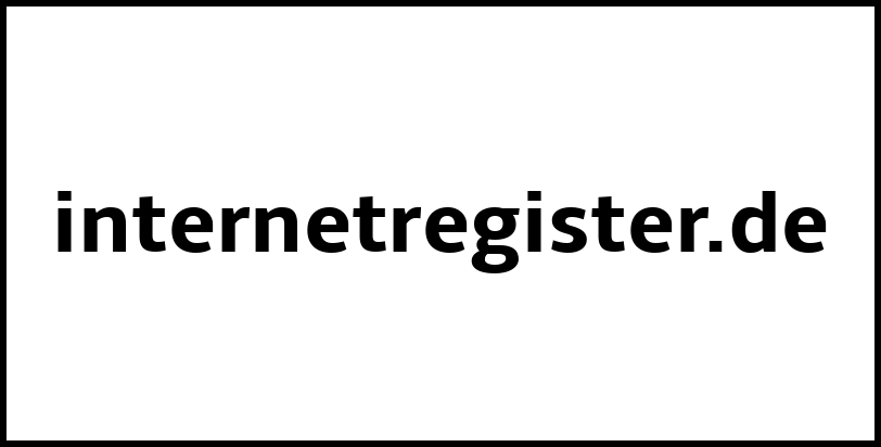 internetregister.de