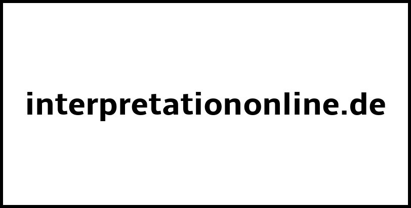 interpretationonline.de