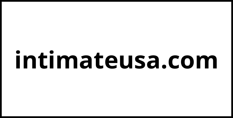 intimateusa.com