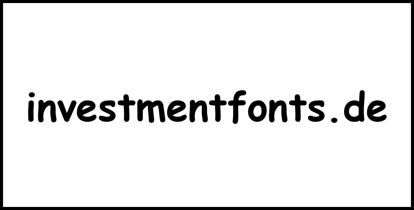 investmentfonts.de