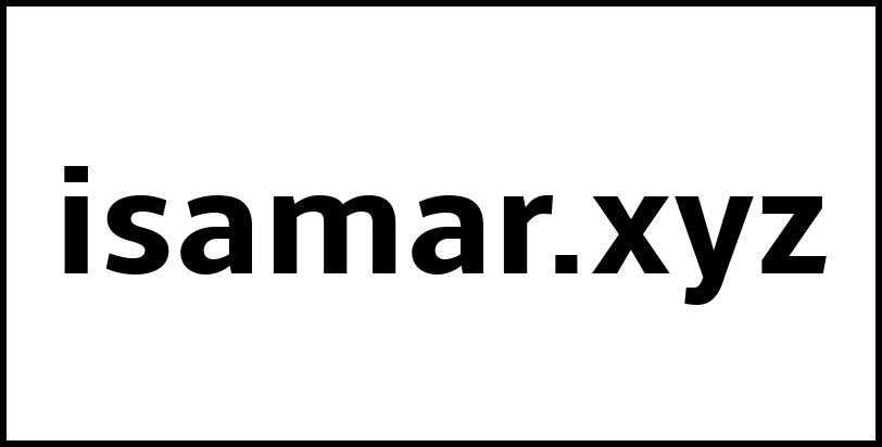 isamar.xyz