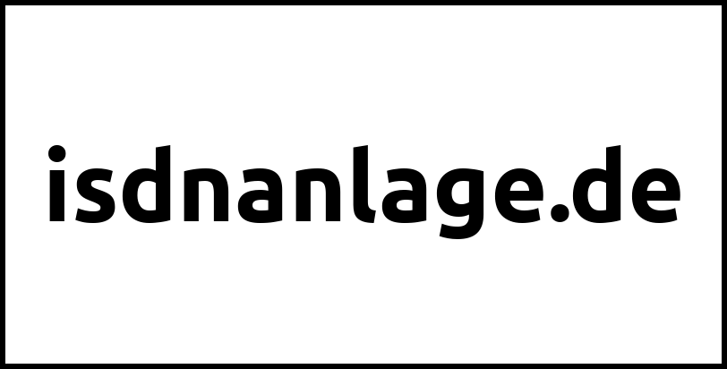 isdnanlage.de
