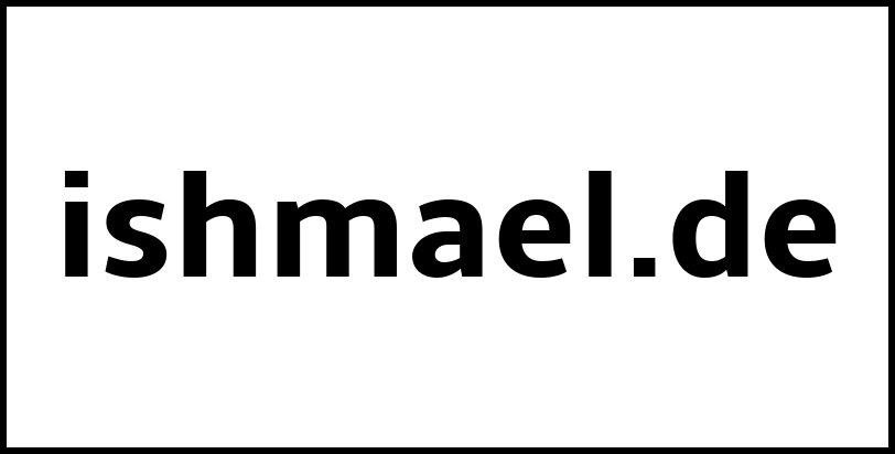 ishmael.de