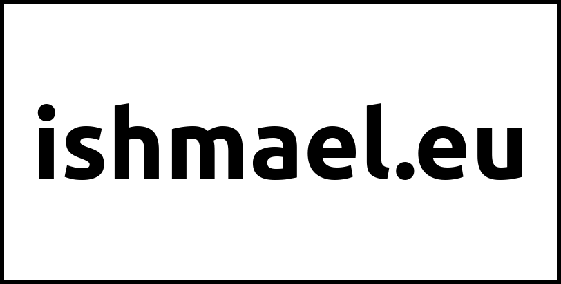 ishmael.eu
