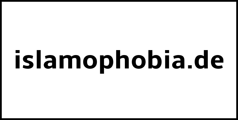 islamophobia.de
