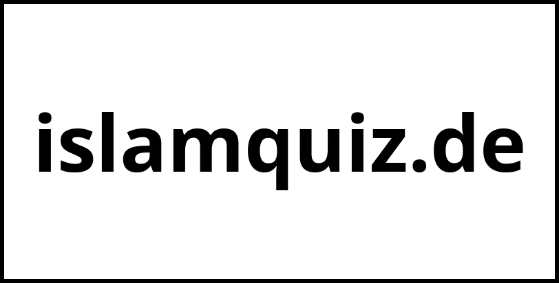 islamquiz.de