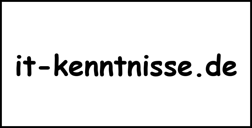 it-kenntnisse.de