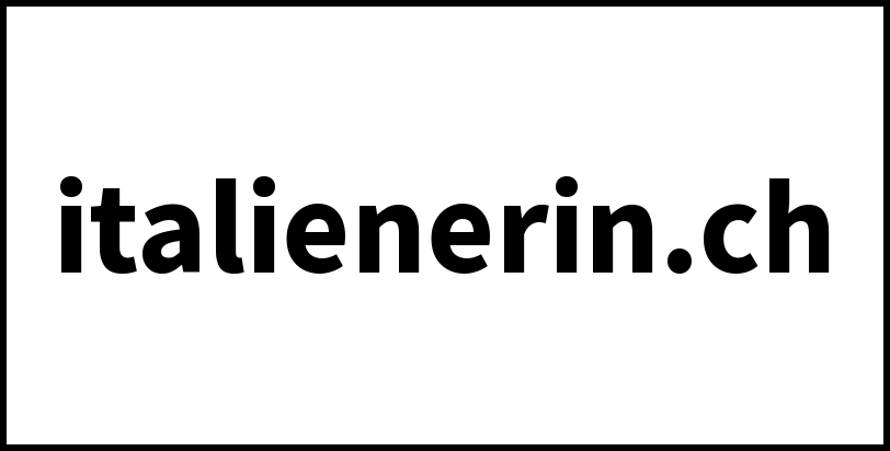 italienerin.ch