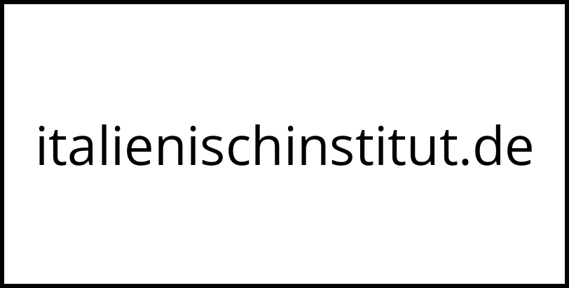 italienischinstitut.de