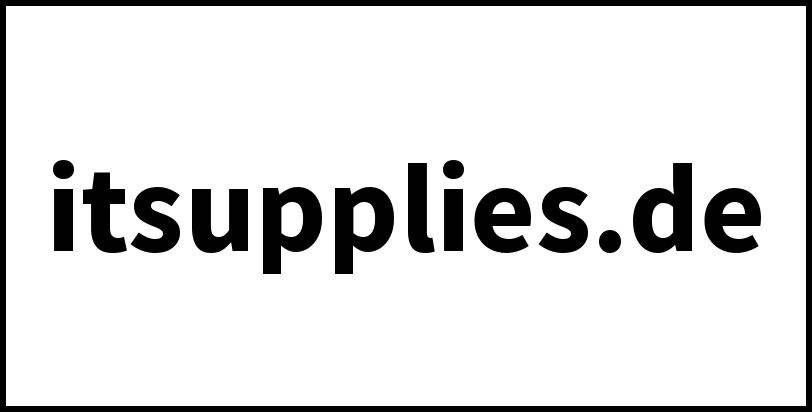 itsupplies.de