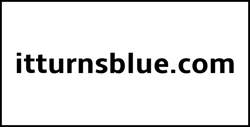 itturnsblue.com