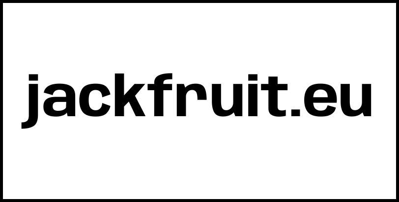 jackfruit.eu