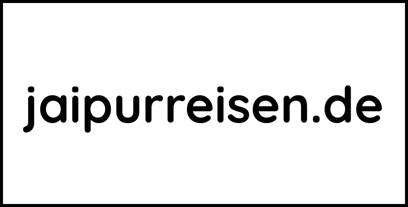 jaipurreisen.de