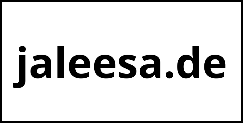 jaleesa.de