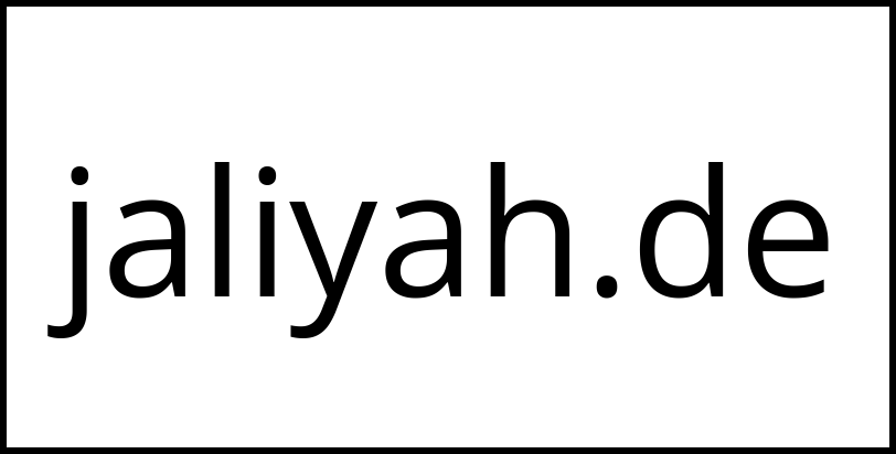 jaliyah.de
