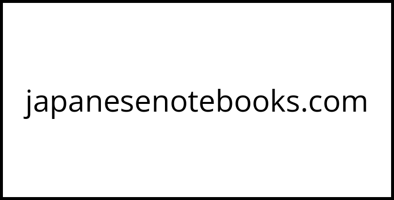 japanesenotebooks.com