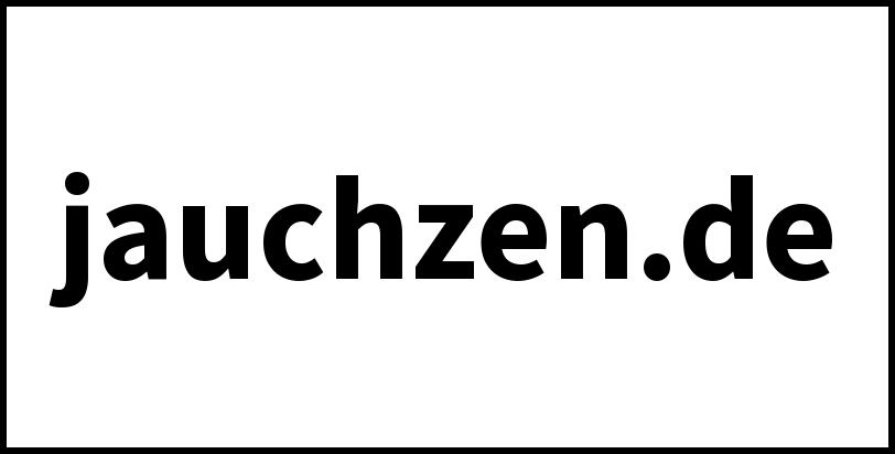 jauchzen.de