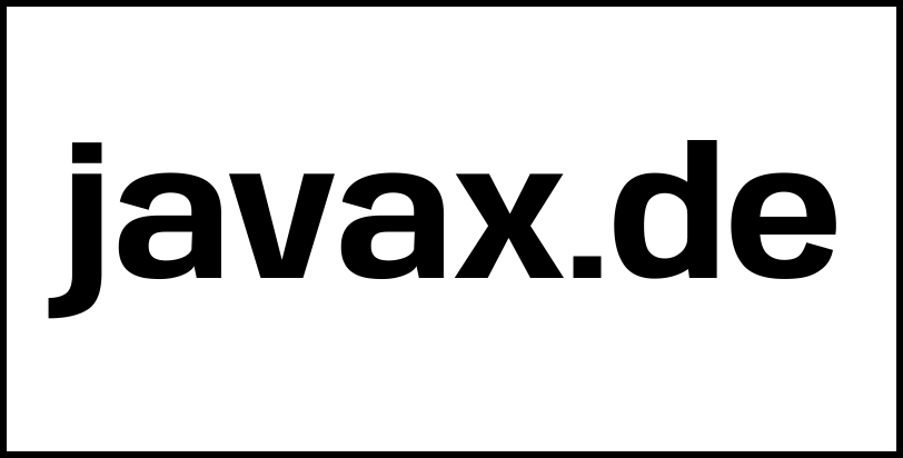 javax.de