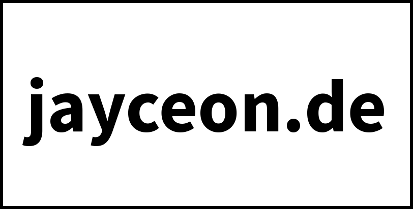 jayceon.de