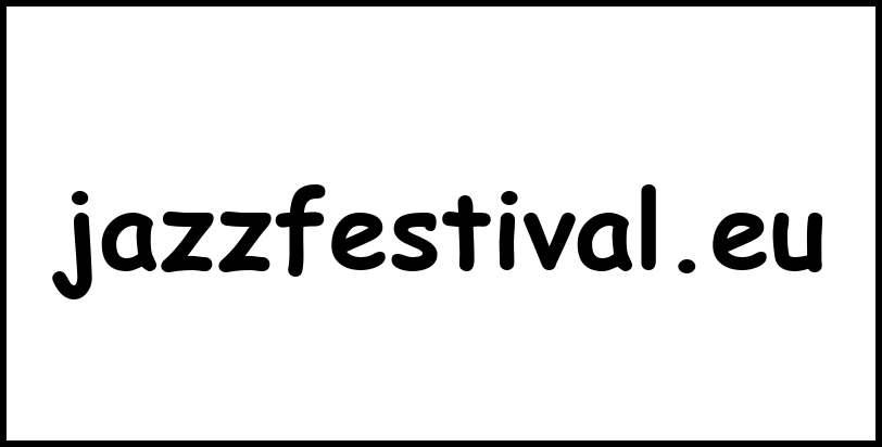 jazzfestival.eu