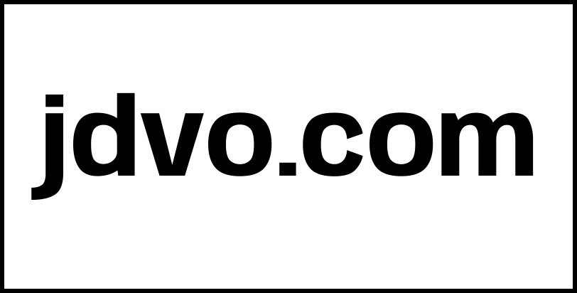 jdvo.com