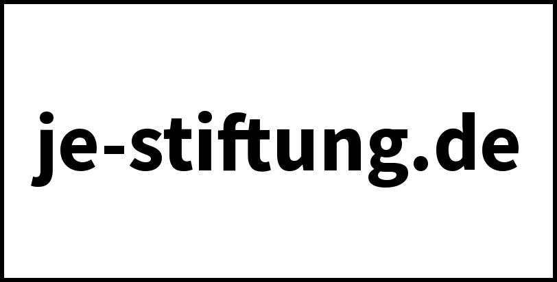 je-stiftung.de