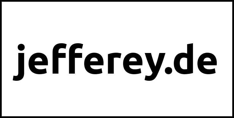 jefferey.de