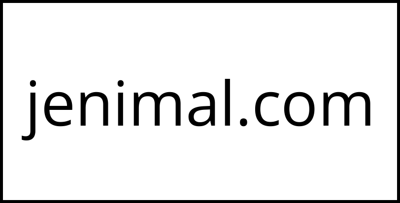 jenimal.com