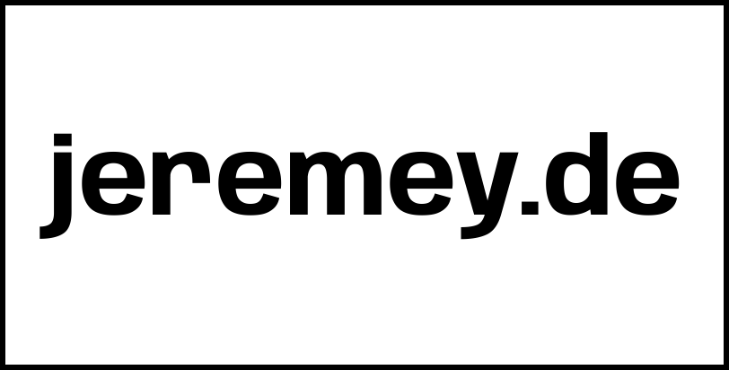 jeremey.de