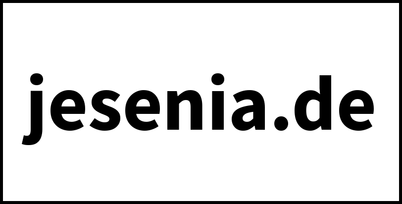jesenia.de
