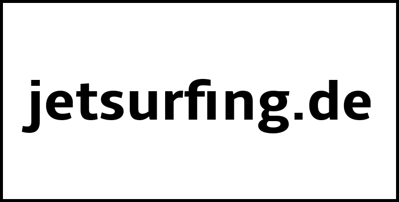 jetsurfing.de