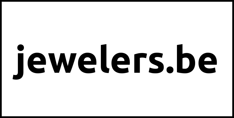jewelers.be