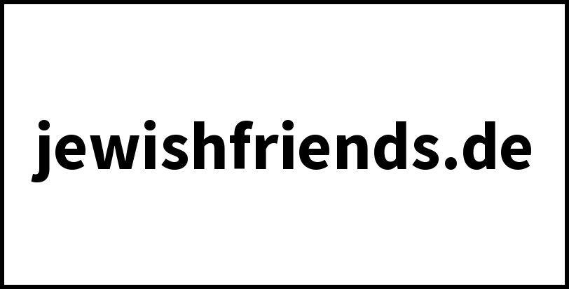 jewishfriends.de