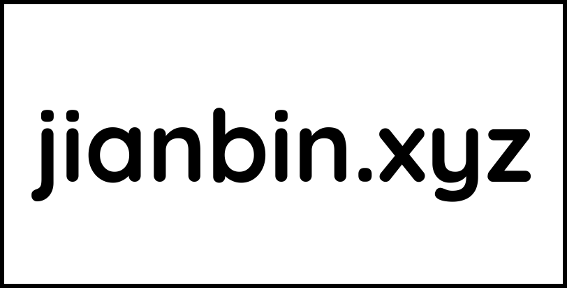 jianbin.xyz