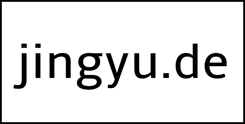 jingyu.de