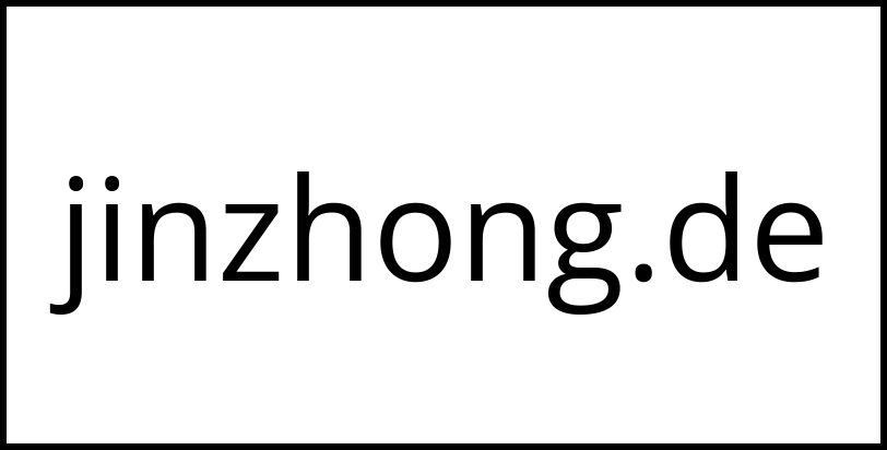 jinzhong.de