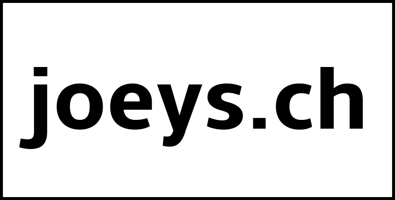 joeys.ch