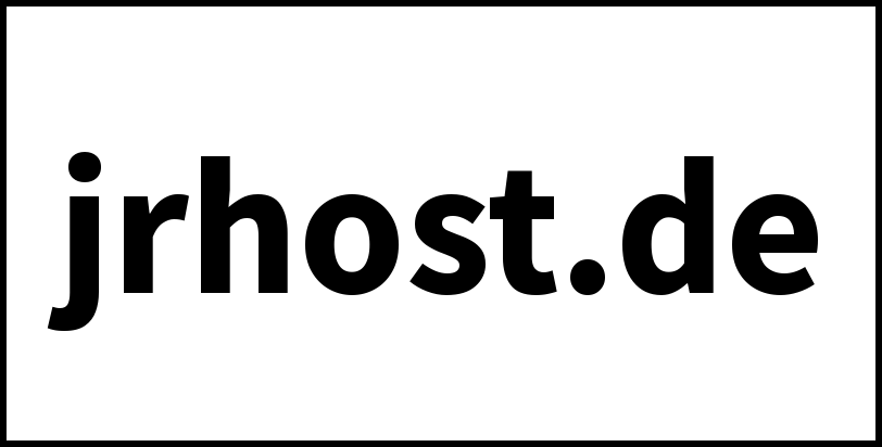 jrhost.de